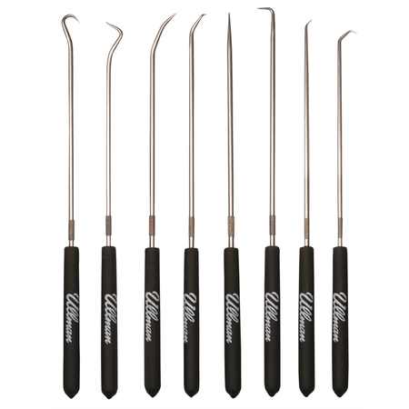 ULLMAN DEVICES 8-Piece 9-3/4 Long Hook and Pick Set CHP8-L
